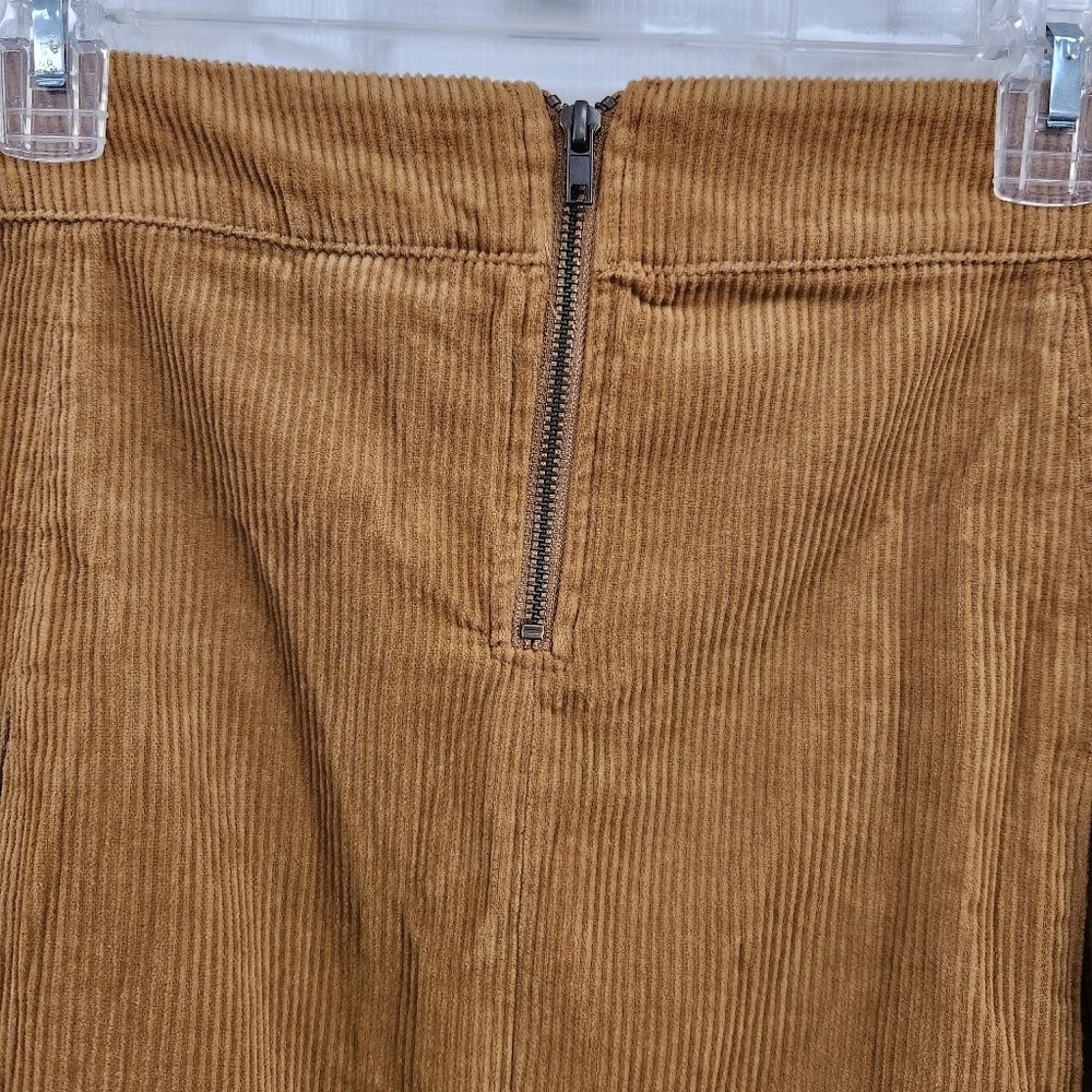 Corduroy Mini Skirt with Pockets - Picture 6 of 12